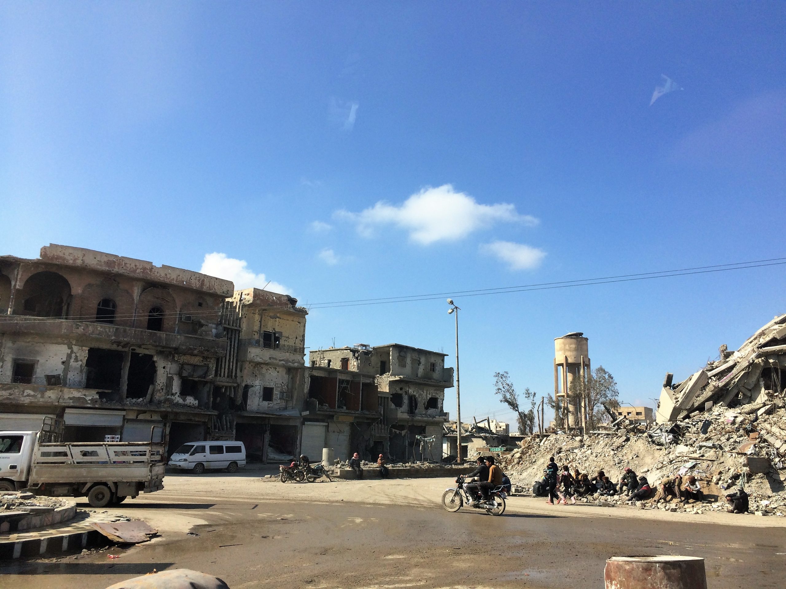 Access and movement has improved in most areas of Ar-Raqqa. ©REACH/2018